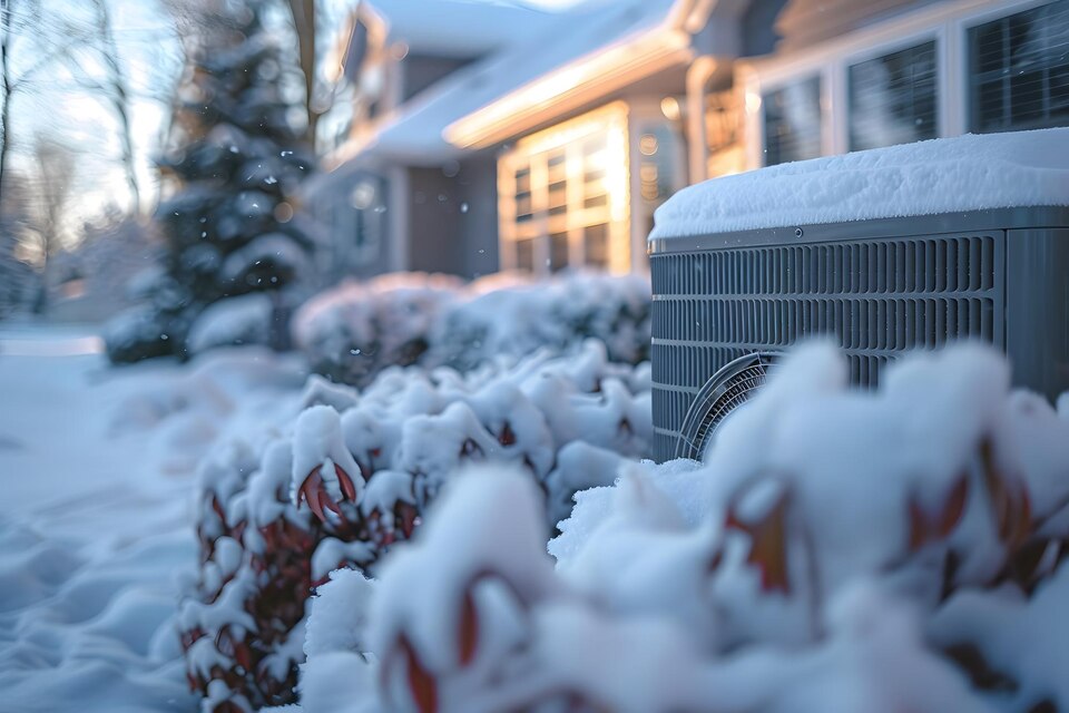 heat pump in winter